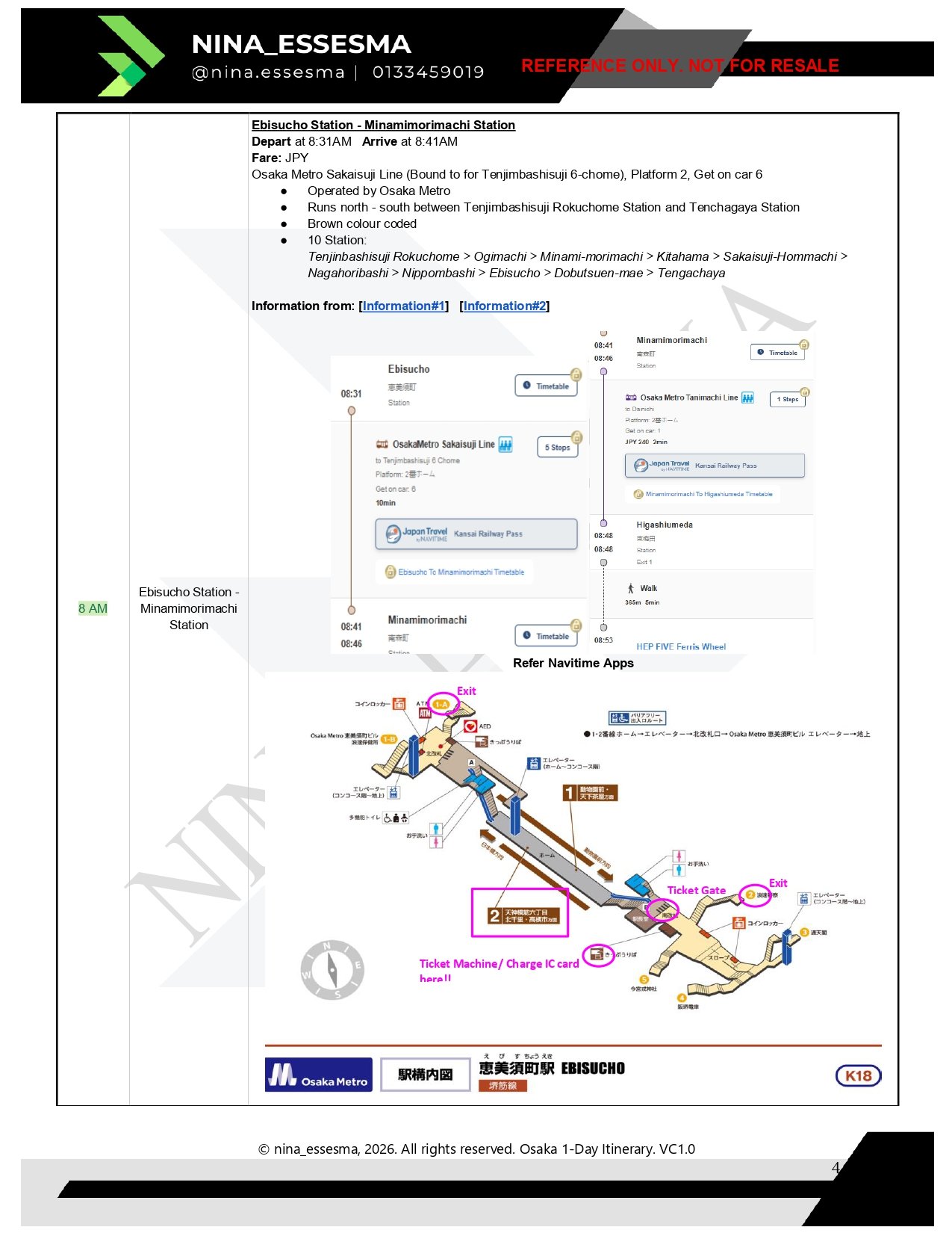 Jelajah Efisien Osaka: Panduan Rute 1 Hari Memaksimalkan Osaka Amazing e-Pass - 2