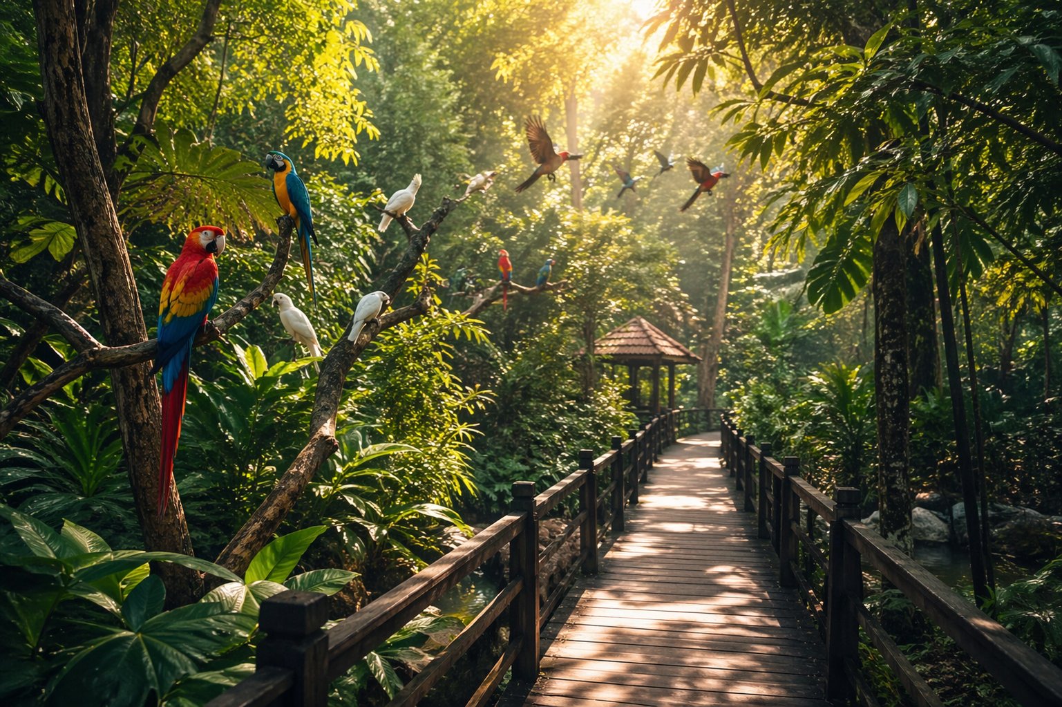 Wings Beneath the Canopy: A Morning at KL Bird Park