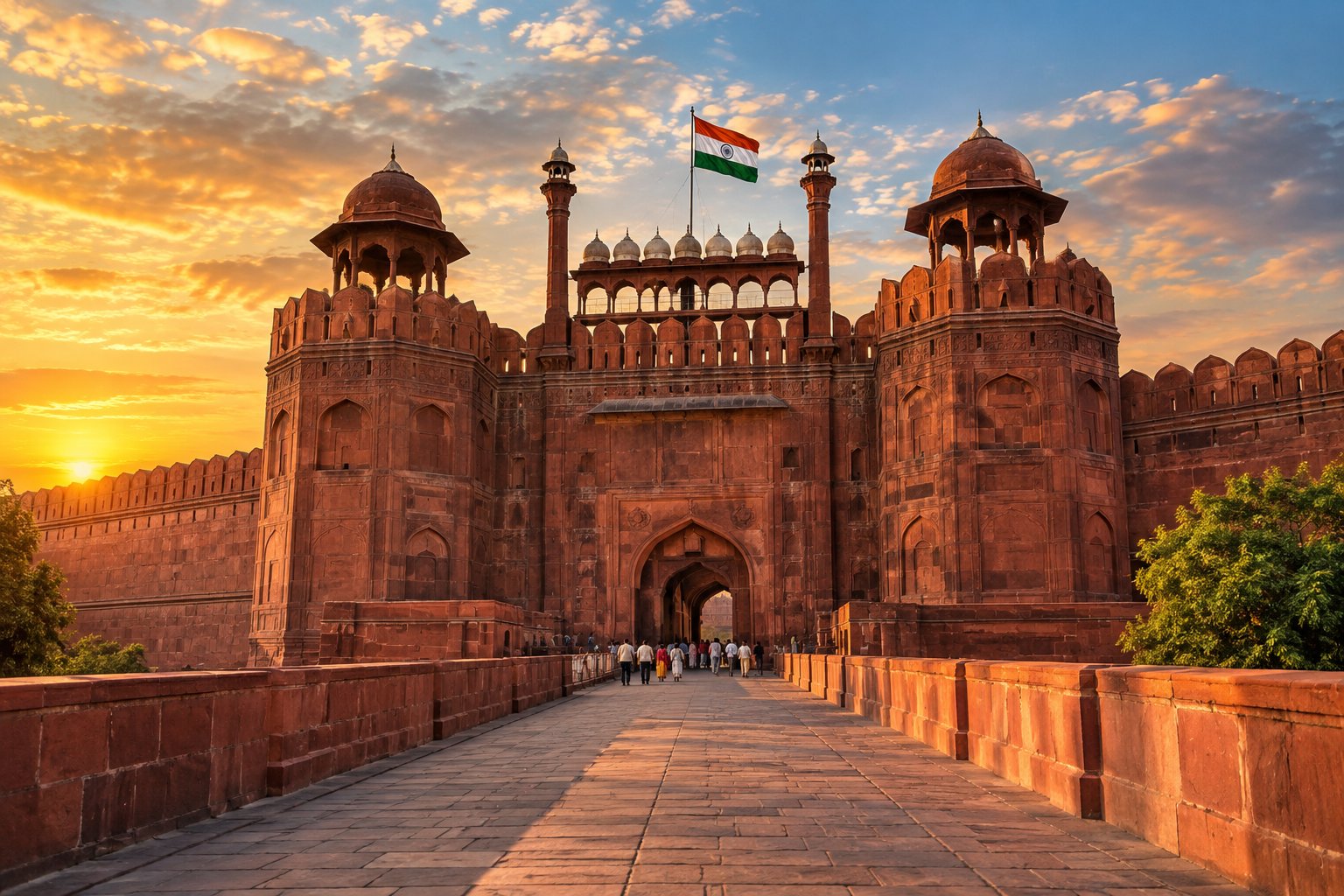 Red Fort, New Delhi/India: Where History Still Breathes Through the Red Walls