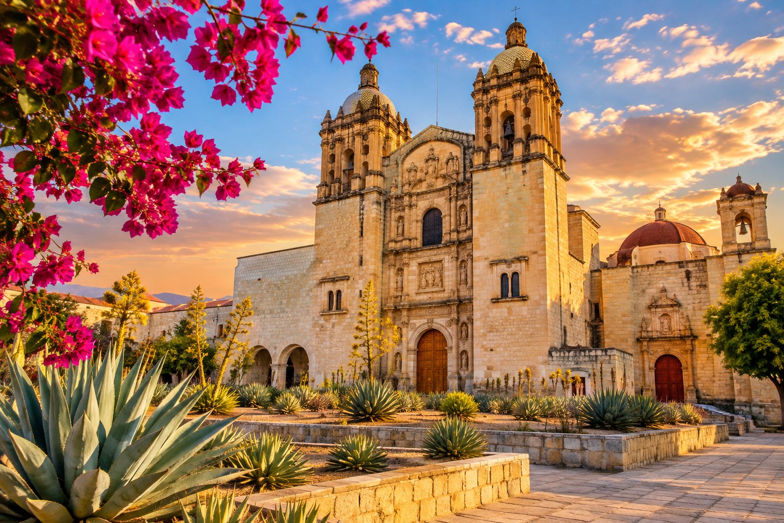Templo de Santo Domingo de Guzmán, Oaxaca City, Mexico: Where Golden Baroque Meets the Soul of Oaxaca